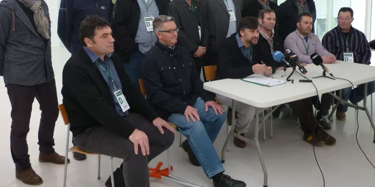 Joan Guitart, membre de la Comissió Permanent d'Unió de Pagesos