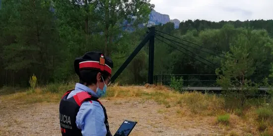 Els Mossos d'Esquadra denuncien set persones per fer una acampada il·legal amb una foguera a Guixers