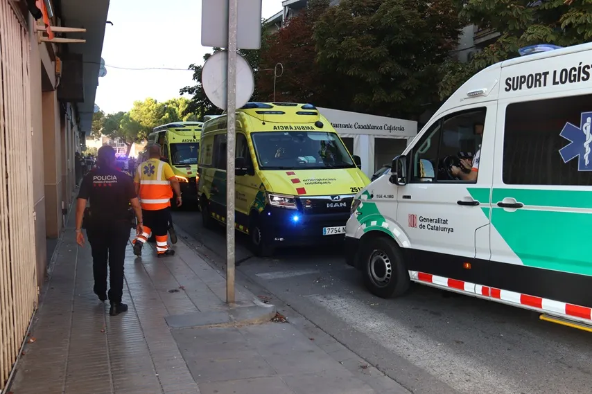 Ferit crític un nen en caure del balcó d'un segon pis al carrer Ramon Viladrich de Mollerussa