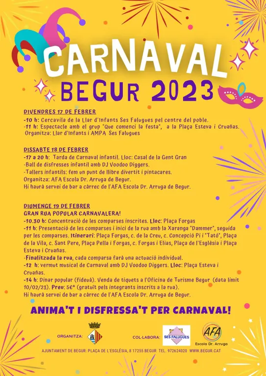 Begur torna a disfressar-se de Carnaval!