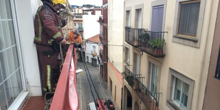 El temporal de vent deixa diverses incidències a la nostra vila