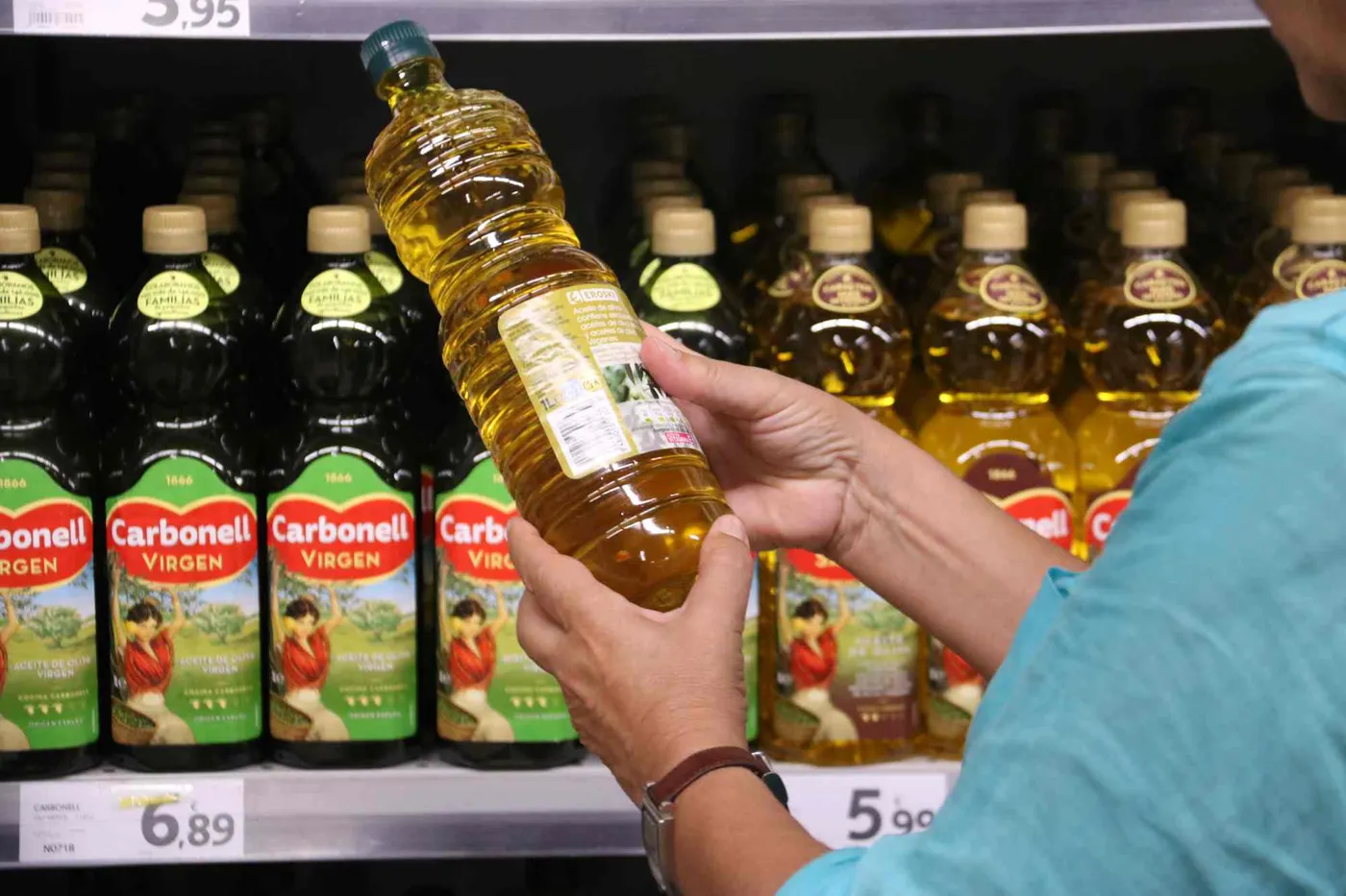 El preu dels aliments ha continuat disparat a Catalunya, amb un increment del 13,4% respecte fa un any