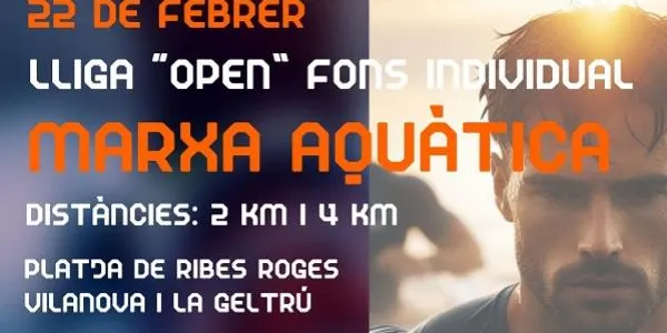 La Lliga de Fons de l’Associació Marxa Aquàtica Baix Gaià arriba a Vilanova i la Geltrú