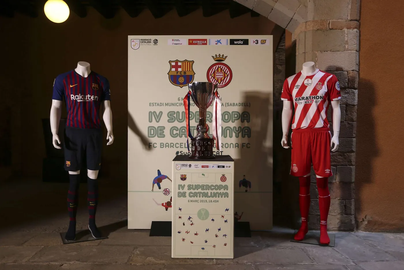 Barça i Girona s’enfronten a la final de la Supercopa de Catalunya