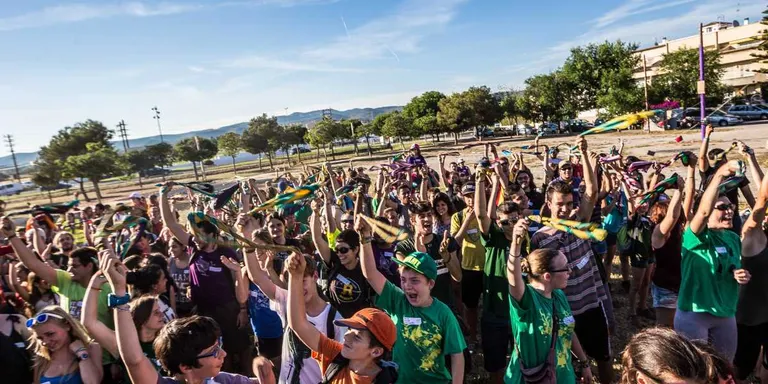 Trobada inèdita de l'escoltisme català, l'abril del 2017 a Tàrrega