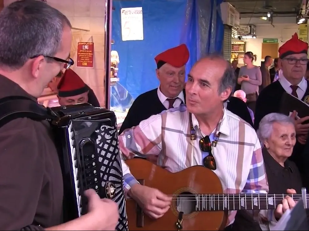 Les caramelles han arribat a¡l Mercat aquest dissabte