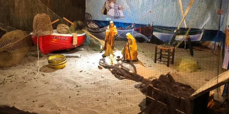 Inaugurat el pessebre mariner del barri del Carme