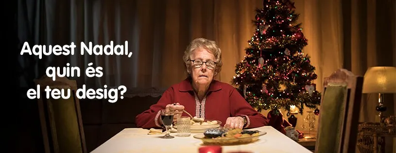 Amics de la Gent Gran llança una campanya per acompanyar persones grans durant el Nadal