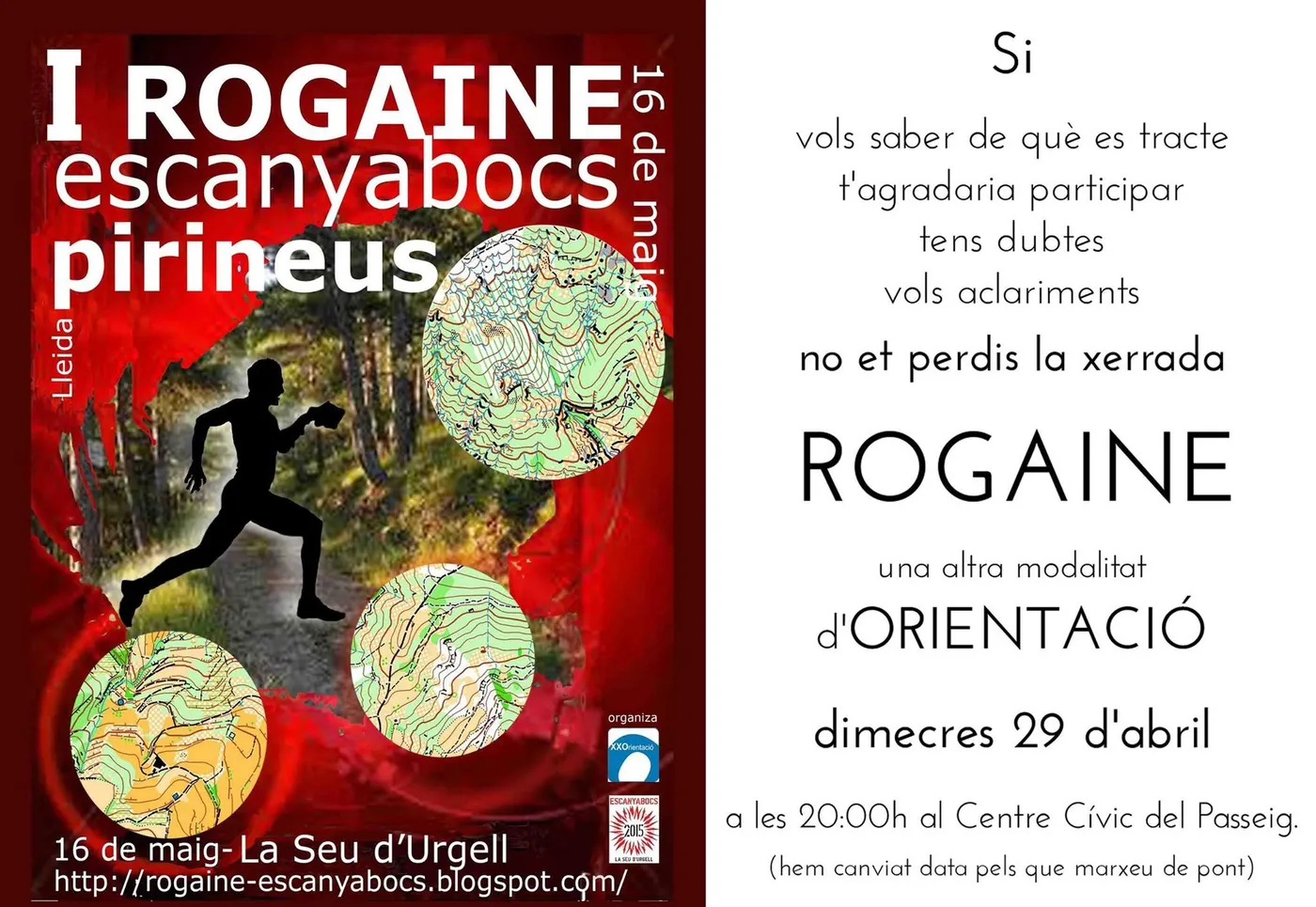 Rogaine - Xerrada informativa