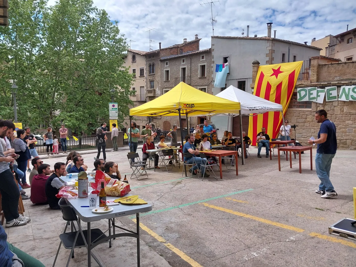 La CUP s'erigeix com a defensora d'un nou model que garanteixi la vida arrelada al territori a l'acte central de campanya a Solsona
