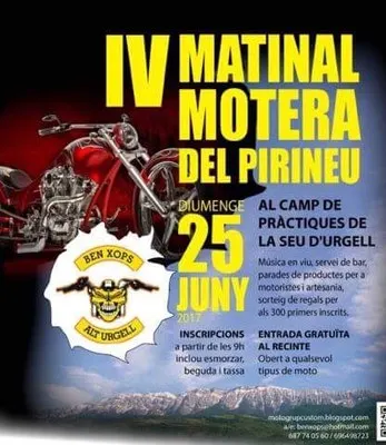 Nova edició de la Matinal Motera del Pirineu a la Seu d'Urgell