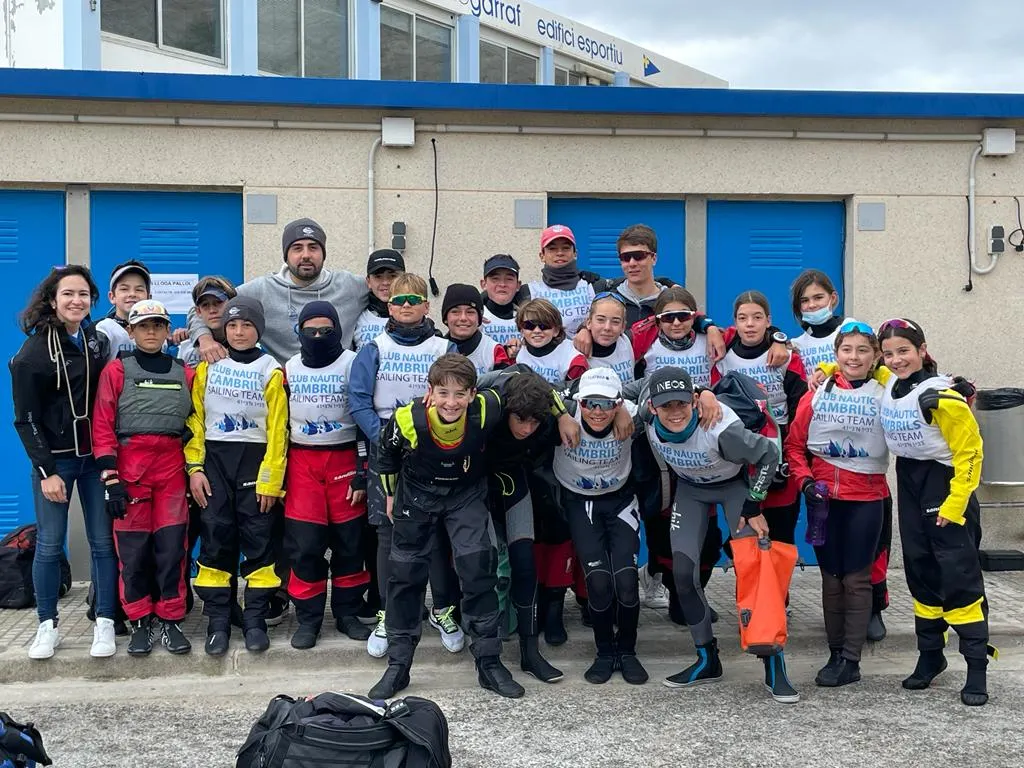 El regatista del Club Naùtic Cambrils Joan Domingo queda segon al Trofeu Comodor del Garraf d’Optimist