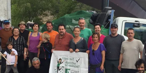 Recollits 2.800 quilos de residus al pantà d'Oliana