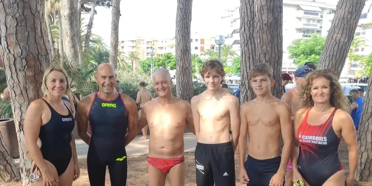 El nedador Joan Carles Adell s’imposa a la travessia de La Pineda en categoria +50