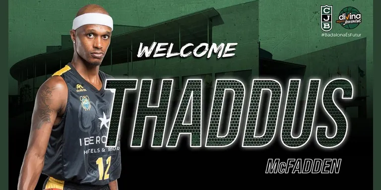 La Penya fitxa a Thaddus McFadden