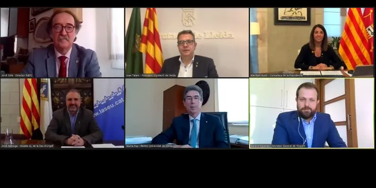 Signat el conveni marc per a la implantació del grau d'INEFC a la Seu d'Urgell