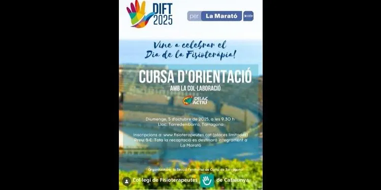 Torredembarra acull aquest diumenge una cursa solidària emmarcada en el Dia Mundial de la Fisioteràpia