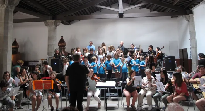 El divendres es va fer el concert de Final de Curs