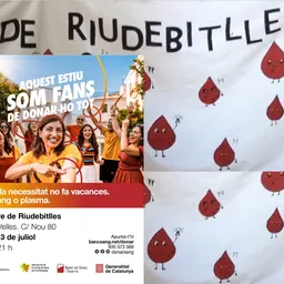 Toca donar sang i plasma el dilluns 13 de juliol a Sant Pere de Riudebitlles - episode art