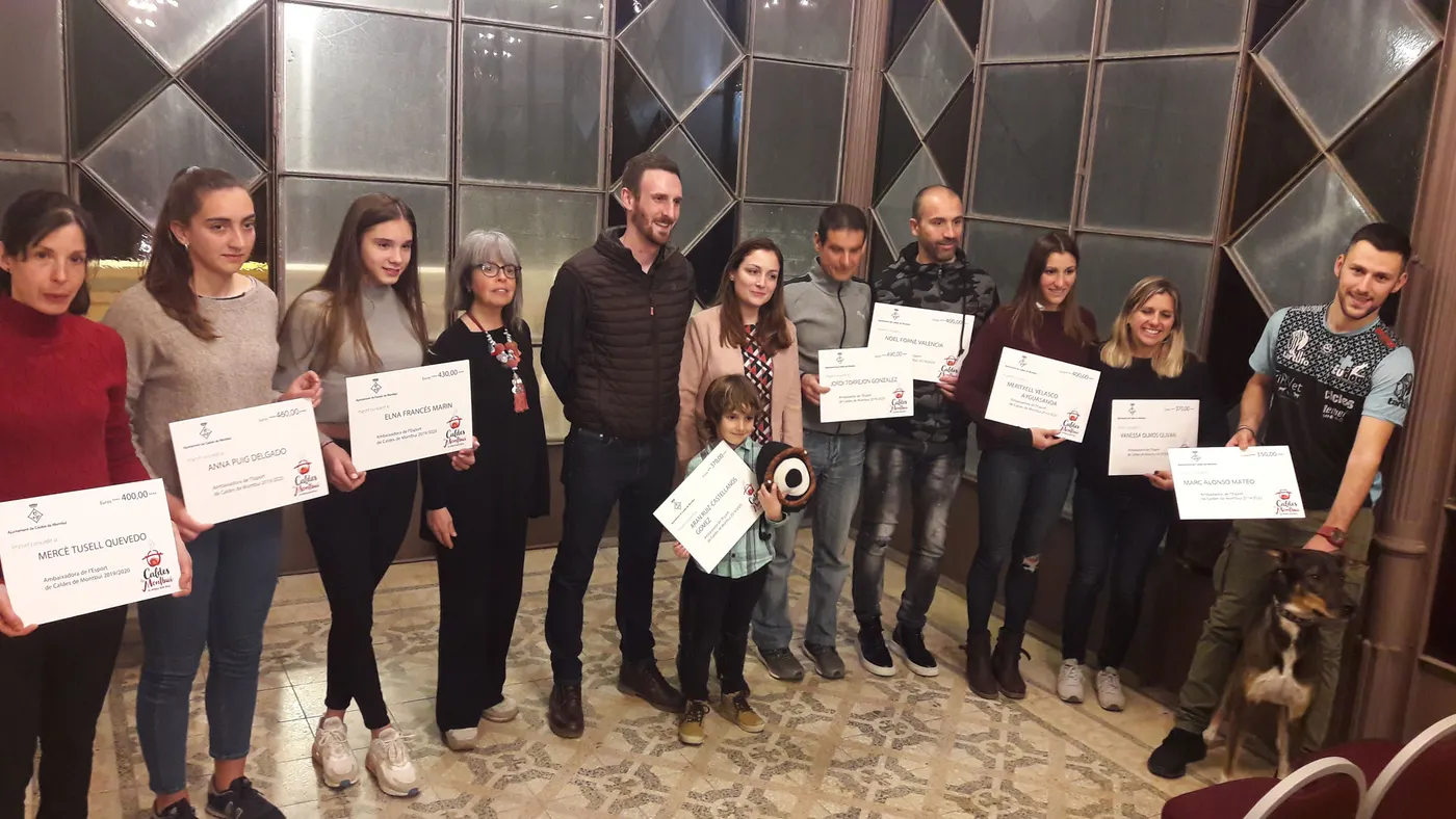 Caldes compta enguany amb 10 ambaixadors i ambaixadores de l'esport