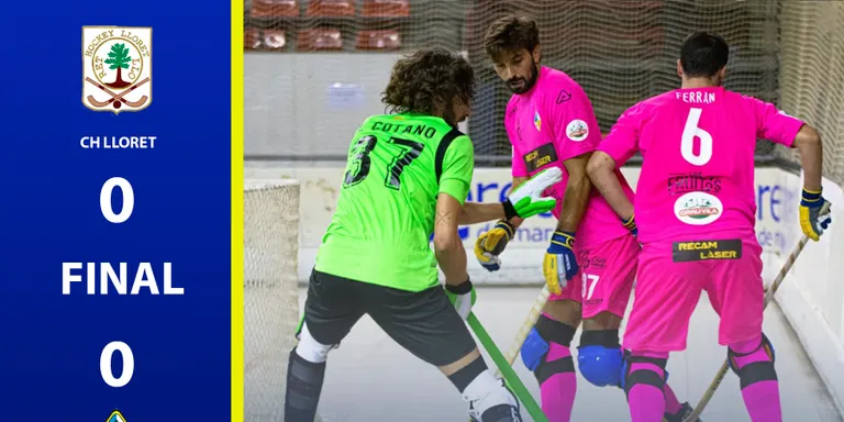 El Recam Làser Caldes es deixa dos punts a la pista del Lloret, avantpenúltim, però continua depenent d’ell mateix per acabar tercer de l’OK Lliga