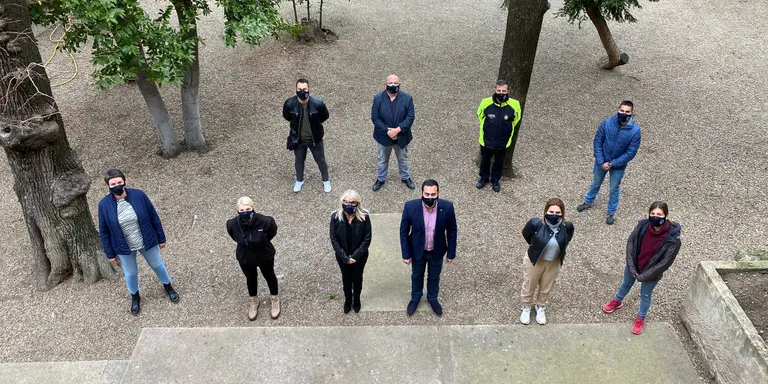Els sis vigilants municipals del Morell prenen possessió
