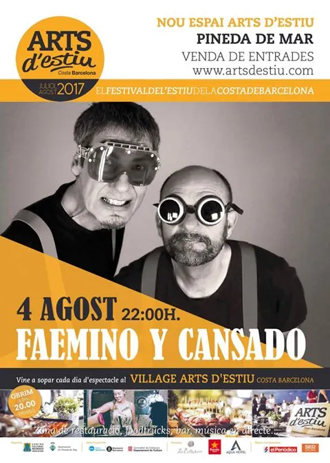 Faemino y Cansado porten a Pineda l'espectacle humorístic "¡Quien tuvo retuvo!"