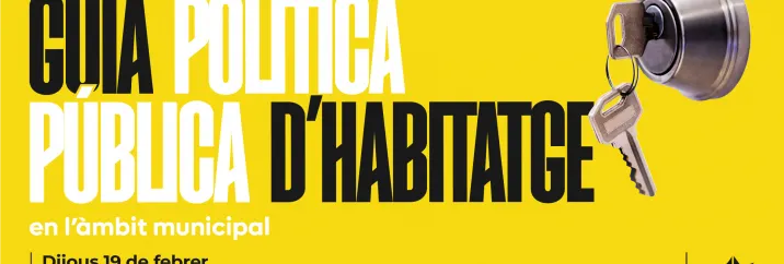 La CUP recull en una guia les polítiques públiques d’habitatge