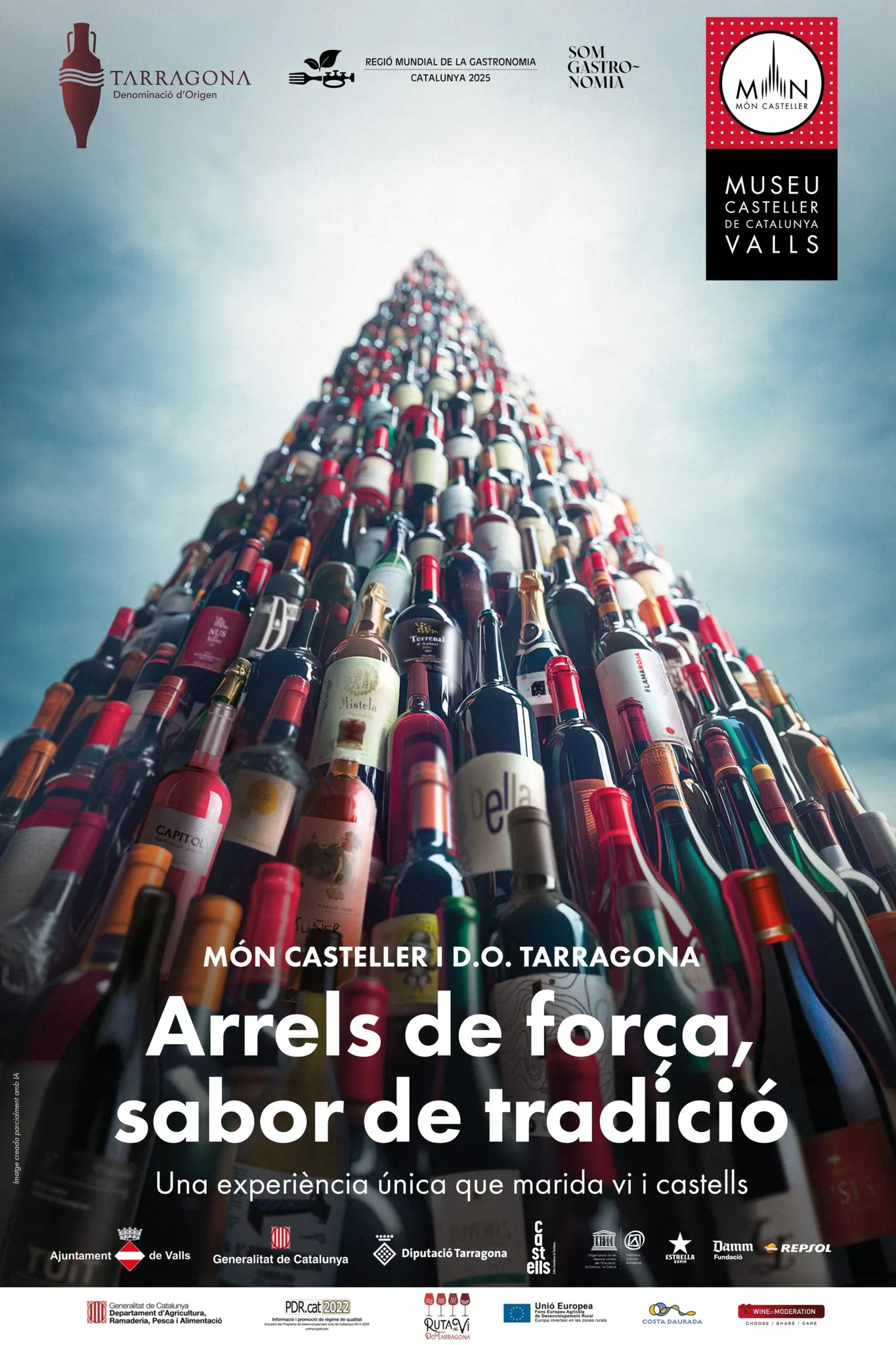 Nova activitat al Museu Casteller al voltant del vi i els castells