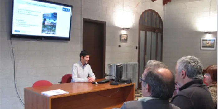 La Diputació presenta una proposta d’estalvi energètic per l’escola Joan Maragall, el Sinera i la bressol d’Els Colors