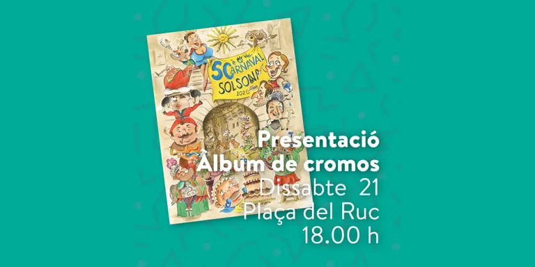 Dissabte es presenta l'àlbum de cromos del cinquantè aniversari del Carnaval