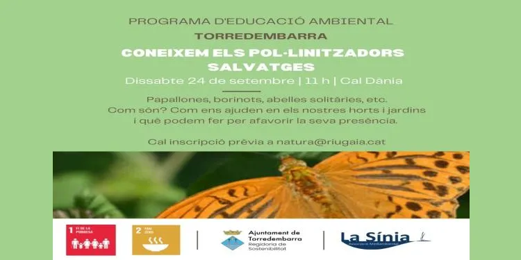 Torredembarra organitza diverses propostes en el marc del programa d'educació ambiental els darrers dies de setembre