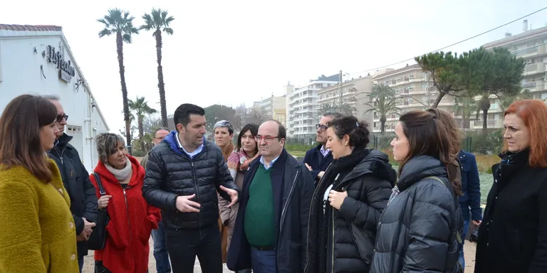 Miquel Iceta (PSC) demanarà als governs Català i Espanyol que s'impliqui en la restauració de les platges