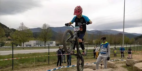El ciclista Axel Méndez debuta a la Copa Catalana de Trial amb una victòria a Ripoll