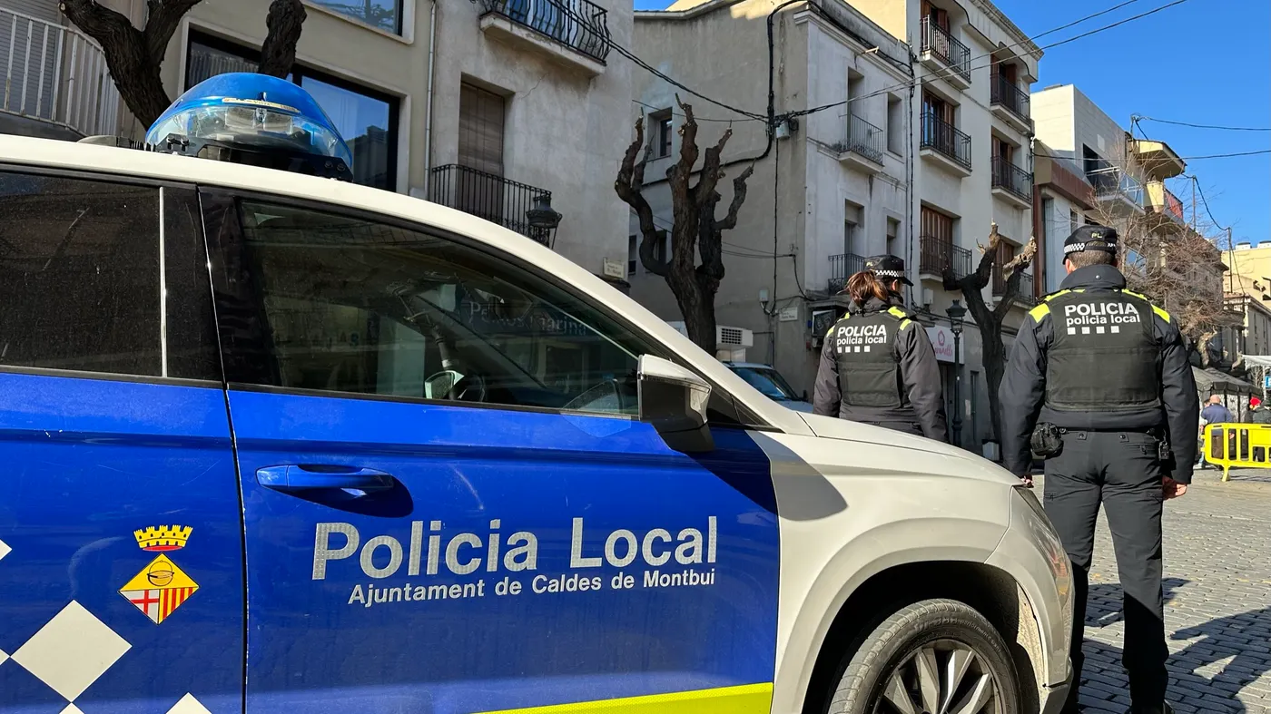 La Policia Local de Caldes intervé en diversos dispositius que acaben amb la detenció de dos grups que havien comès robatoris al municipi
