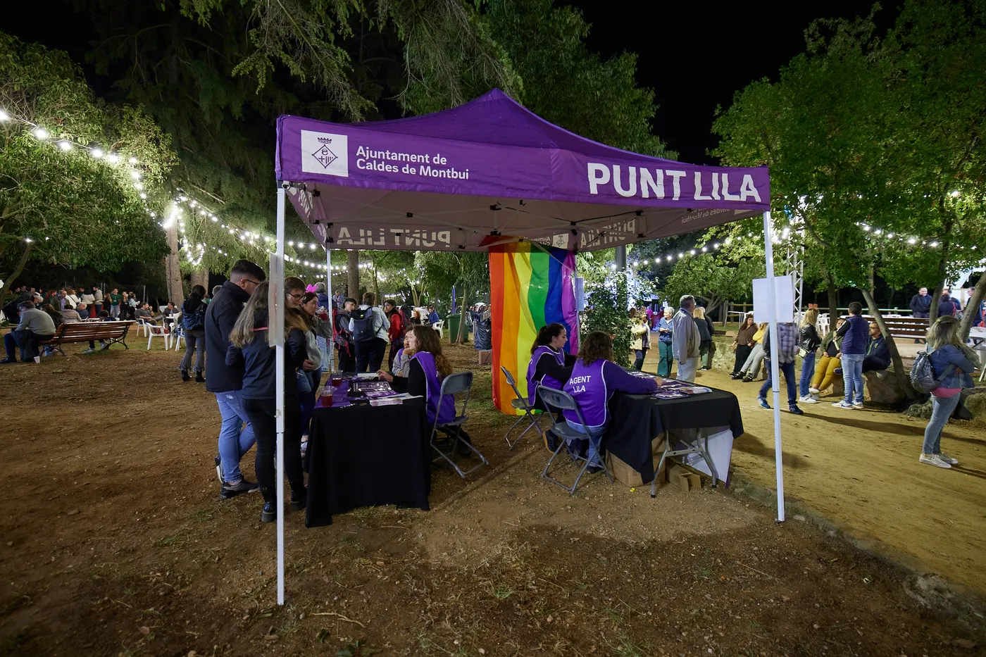 El Punt Lila atén prop de 900 persones durant la Festa Major, la majoria noies, en tasques d’assessorament i sensibilització