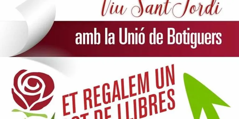 La Unió de Botiguers celebra Sant Jordi amb una jornada comercial
