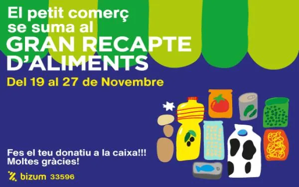 El Banc d'Aliments de les Comarques de Tarragona inicia la 13a edició del gran recapte