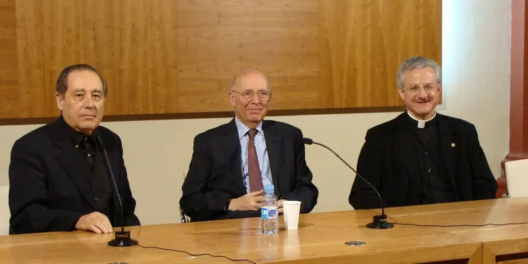 Joan Rigol parla a la Seu del temple de la Sagrada Família