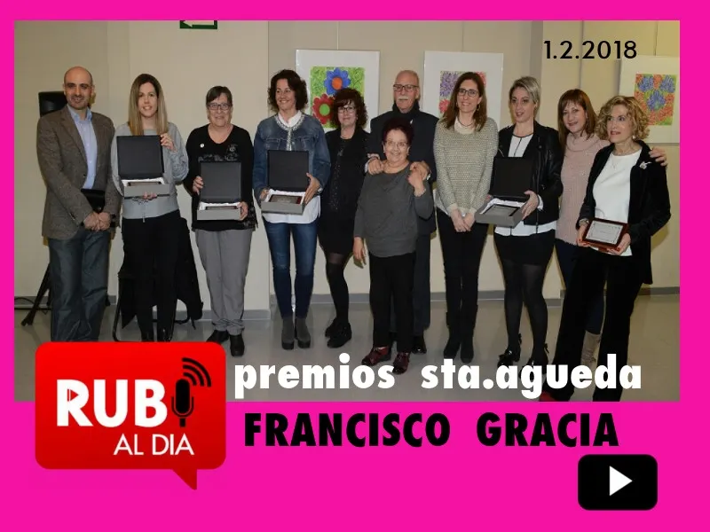 FRANCISCO GRACIA Centro Aragonés Premios Santa Águeda