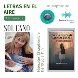 LETRAS EN EL AIRE, UN PROGRAMA DE COMA-RRUGA LITERARIA - episode art