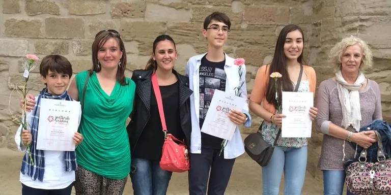Tres guardonats del Col.legi La Salle en la 1a edició dels Jocs Florals Escolars de Catalunya