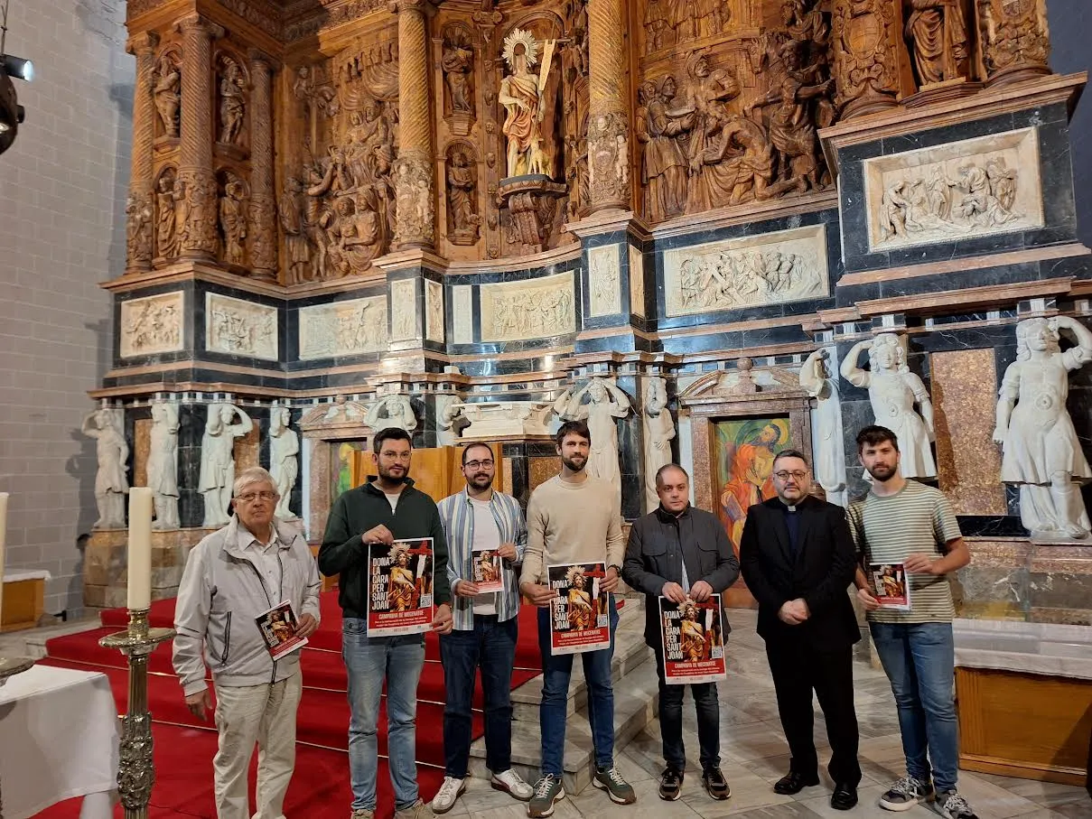 S’impulsa una campanya de mecenatge per restaurar la imatge de Sant Joan