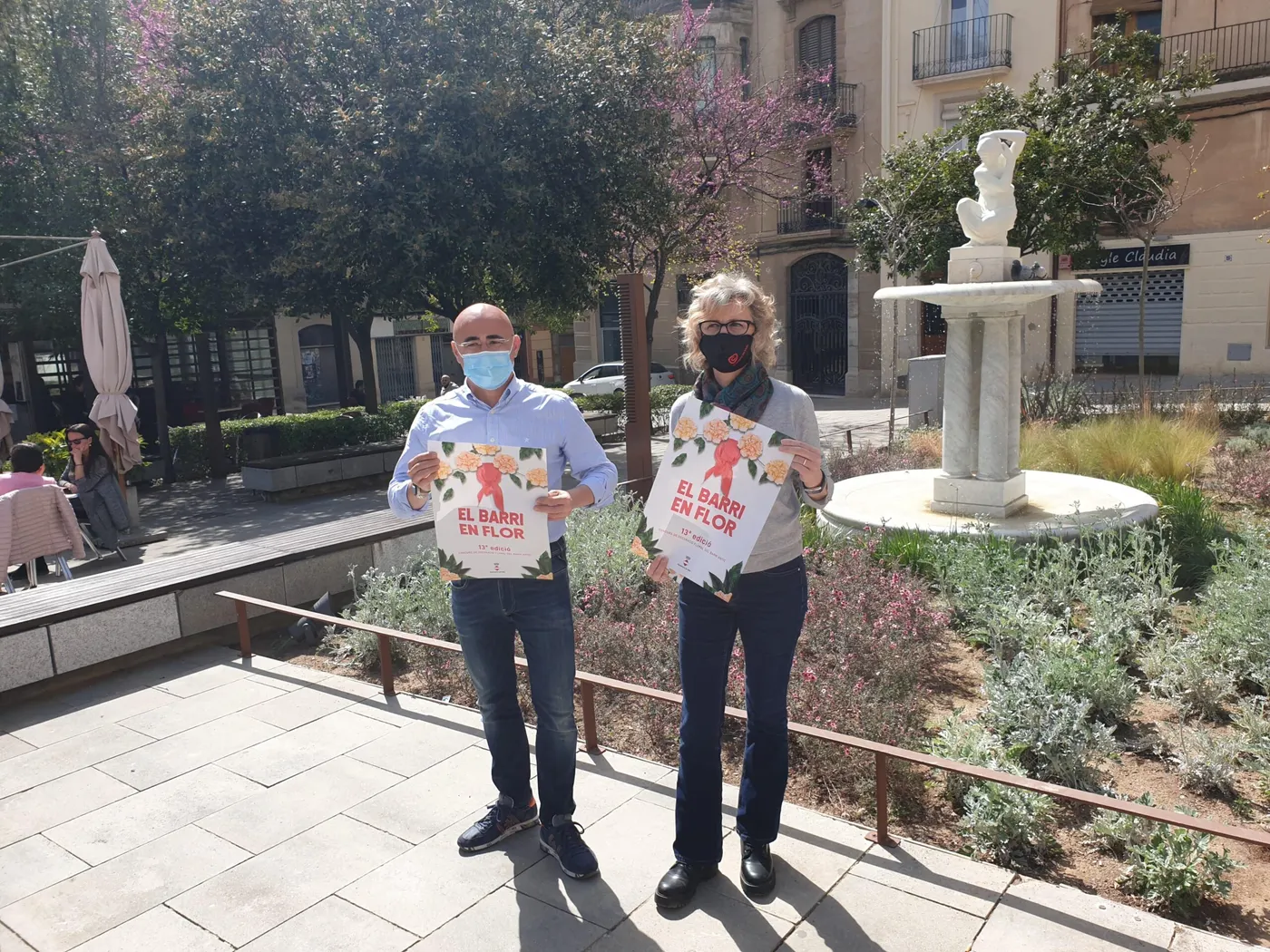 Valls presenta una nova edició del Barri en Flor
