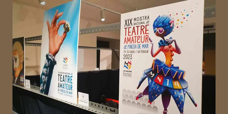Convocatòria del concurs de cartells per la XX Mostra Nacional de Teatre Amateur 2024