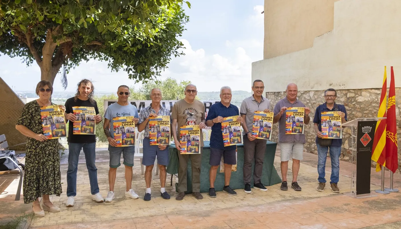 Es presenta la Mostra de Música Local de Constantí amb els grups Truenos, Circus i Sin Fianza