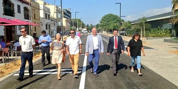 La renovada Via Augusta d’Altafulla ja és una realitat
