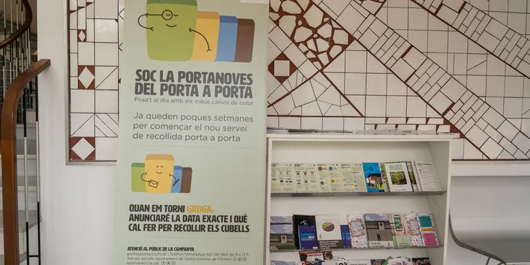 Compte enrere per la posada en marxa del porta a porta de Farners