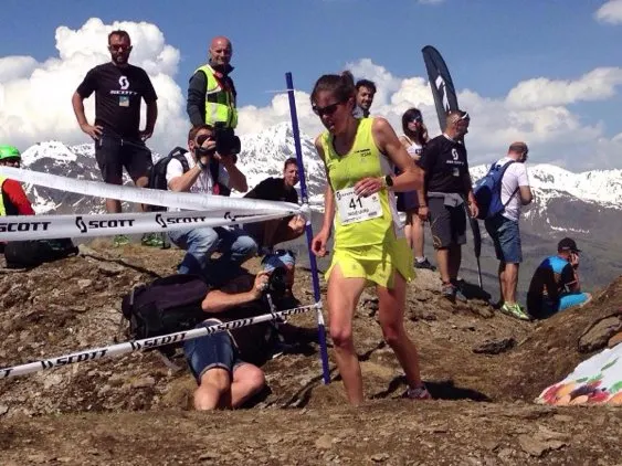 Laura Orgué, a la Santa Caterina VK (skyrunning.com)