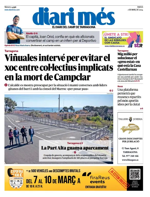 Cop d'ull als diaris d'aquest dijous 7 de març